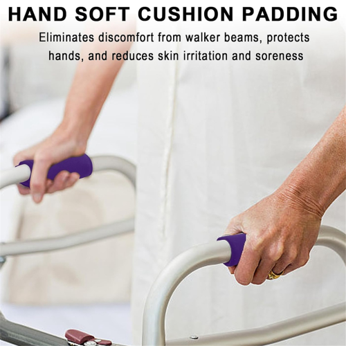 2Pack Walker Handle Cushions Walker Grip Covers Pads 2
