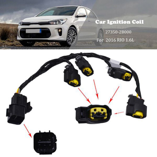 2PCS 273502B000 Ignition Coil Extension Wire Harness for 1