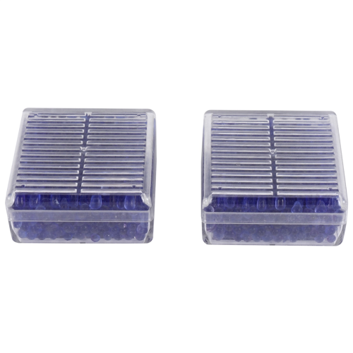 2pcs Blue Indicating Silica Gel Desiccant Moisture For Absorb Box 1