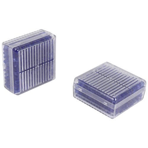 2pcs Blue Indicating Silica Gel Desiccant Moisture For Absorb Box 2
