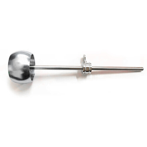 2Pcs Drum Pedal Beater Hammer Head Percussion Instrument ,Silver 1