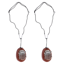 2Pcs Kalimba Thumb Piano 8 Key Mini Thumb Piano Finger Piano Mini