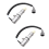 2Pcs Car Odometer Speed Sensor 25010-56G00 25010-73P00 for 1