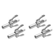 2Pcs Double Handle Grease Nipple Coupler