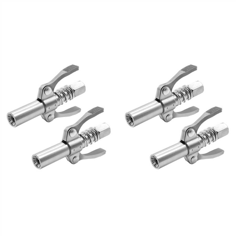 2Pcs Double Handle Grease Nipple Coupler 4712314112626