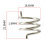2PCS Bike Disc Brake Spring for BB5 BB7 Mechanical Calipers Clamp 4