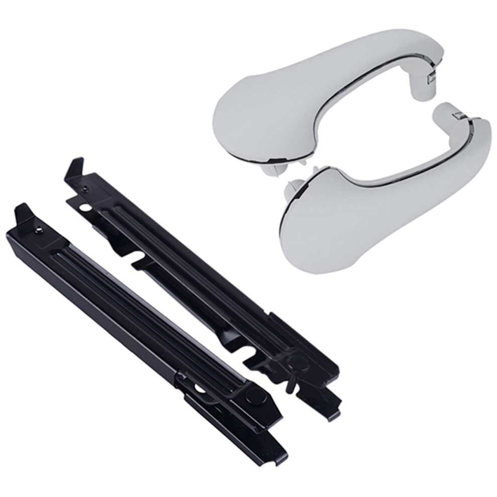 2Pcs Front Bumper Bracket End For W203 C-Class 2038801114 4712314113753