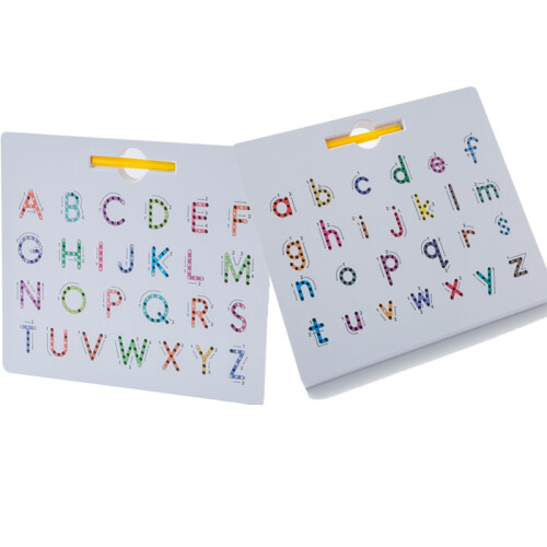 2Pcs Magnetic Alphabet Upper & Lower Case Letter Writing Practice Toy 2