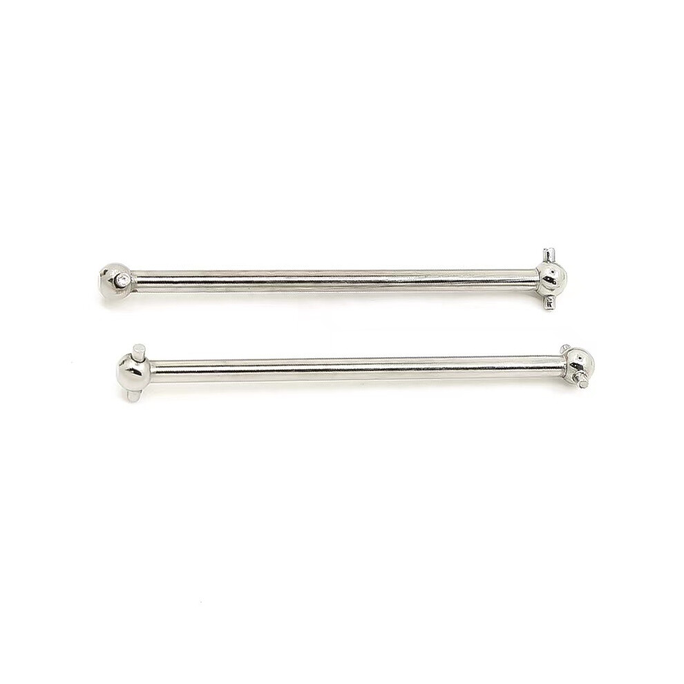 2Pcs Metal Dog Bone Drive Shaft For 104001 1/10 Rc Car Parts 4712314115450