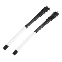 2Pcs Telescoping Drum Brushes Nylon Sticks for Jazz Stick Drum