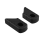 2PCS Universal Bicycle Fixed Gear Rubber Crank Protector Cover, Black 1