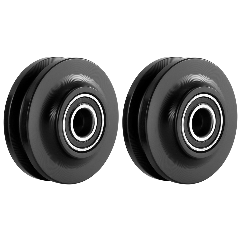2Pcs Sliding Barn Door Wheel Window Pulley Roller For Diy Barn Door 4712314117744