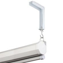 Suporte para cortina de projetor 2 peças, tela de projetor, suporte em L