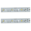 2 peças WR55X26671 Luz LED compatível com geladeiras Luz LED 1