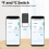 2 unidades Tuya Smart Sensor de Temperatura e Umidade Zigbee 2