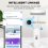2 unidades Tuya Smart Sensor de Temperatura e Umidade WIFI 4