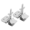 2PCS Silk Screen Printing Butterfly Frame Hinge Clamp DIY Hobby Tool 5