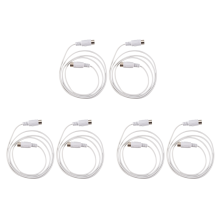 2Pcs MIDI Extension Cable 5 Pin Male to 5 Pin Male Electric , 1.5M