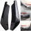 2Pcs Universal Car Rear Bumper Lip Diffuser Splitter Spoiler 2