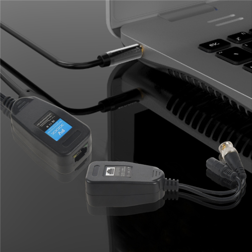 2 Παθητικός Balun HD-CVI/TVI/AHD με συνδετήρα ισχύος 2