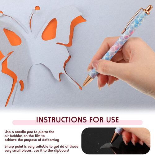 3 Pieces Air Release Weeding Pen Vinyl Installation Pen () 2