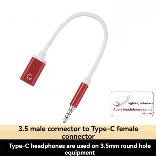 Καλώδιο ήχου 3,5 mm από αρσενικό σε θηλυκό Type-C, Α 1