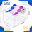 3 Disks Label Dispenser for Sticker Rolls Transparent 4