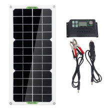 30W Solar Panel Car Trickle 12V Battery Charger with 100A Controller
