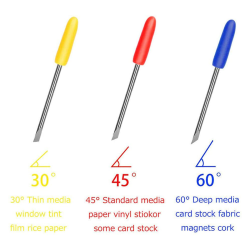 30 Pcs 30/45/60 Degree Blade Vinyl Cutter Plotter Cutting Blades 2