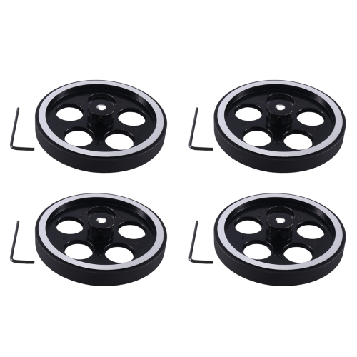 300Mmx6Mm Industrial Aluminum Rubber Measuring Encoder Meter Wheel