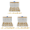 330 Pcs Brass Threaded Insert Nuts M2 M3 M5 for 3D Printing Part 1