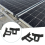 30Pcs Solar Panel Frames Water Drained Clip Thickness 35mm Tool 5