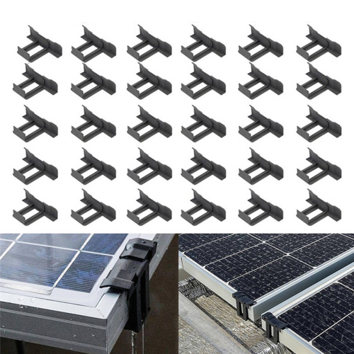 30Pcs Solar Panel Frames Water Drained Clip Thickness 35mm Tool 1