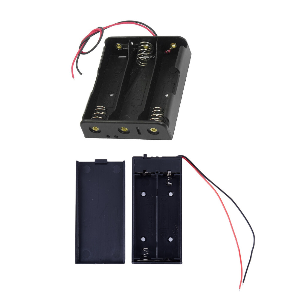 3.7V 2X 18650 Battery Holder Connector Storage On/Off 4712314142050
