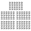 30Pcs Solar Panel Frames Water Drained Clip Thickness 30mm Tool 1