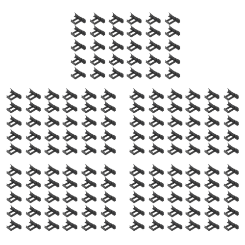 30Pcs Solar Panel Frames Water Drained Clip Thickness 30mm Tool