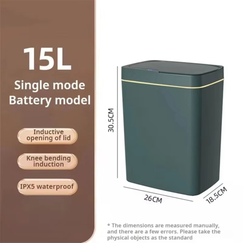 Nova Lixeira Inteligente Automática de 15L 2025 2