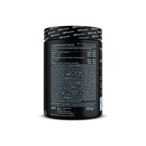 QNT Metapure Overdrive Pre-Workout Εξαιρετική γεύση και εύκολη μίξη 2