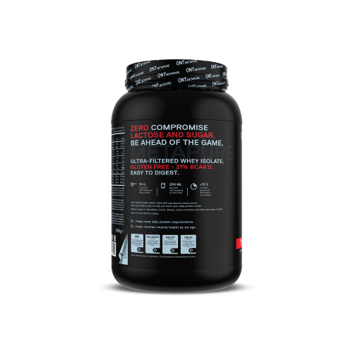 QNT Metapure Zero Carb Whey Protein Isolate χαμηλή λακτόζη 908g 1