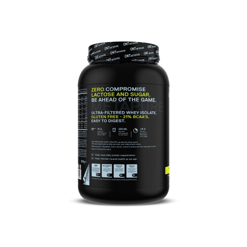 QNT Metapure Zero Carb Whey Protein Isolate Low Lactose 908g 1