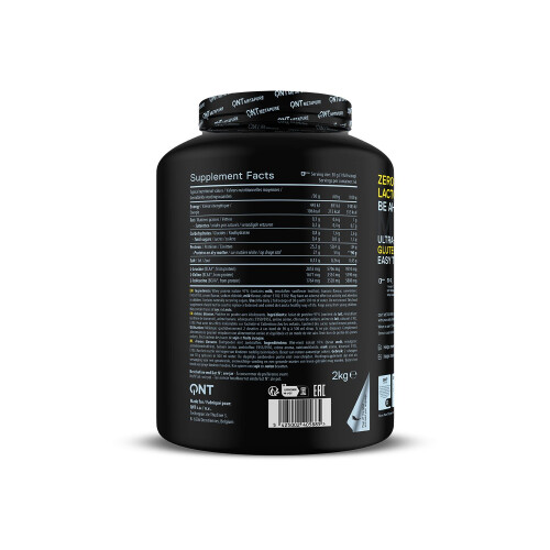 QNT Metapure Zero Carb Whey Protein Isolate Low Lactose 2kg 2