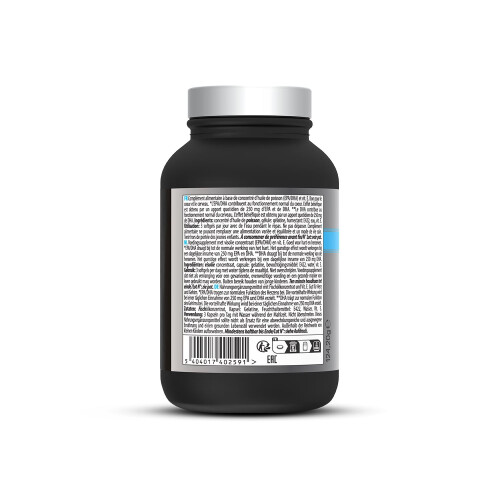 QNT Omega-3 3000mg Ιχθυέλαιο υψηλής αντοχής με μαλακές κάψουλες EPA & DHA 90 1