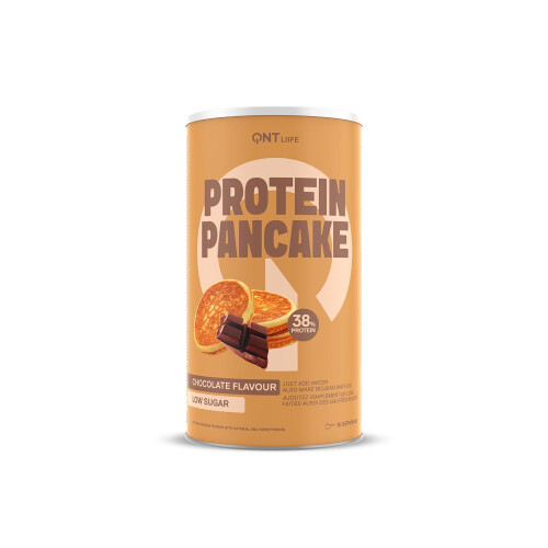QNT Low Sugar Protein Pancake Mix Proteinreiches Frühstück oder Snack – Schokolade 1