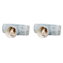 Guinea Pigs Tunnel Tube Small Animal Pet Bed Toy Blue