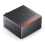 NV10 Mini ITX PC Case, 1U Supply Support, Black 1