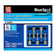 Blue Spot Tools 1/2 Inch Drive Tapered Spiral Screw & Nut Extractor