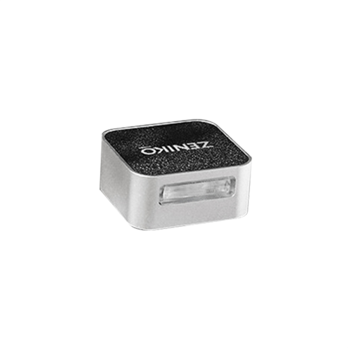 ZF08 Mini Retro Flash Universal Sapata Prata