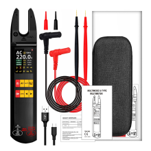 Testador de corrente CA U5 DC 600A Alicate amperímetro em forma de U True RMS