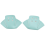 1 Pair Roller Skates Toe Cap Protectors PU Roller Skate Cap Green 1