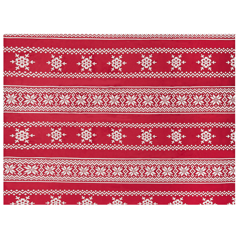 Blanket VANTAA 150 x 200 cm Red
